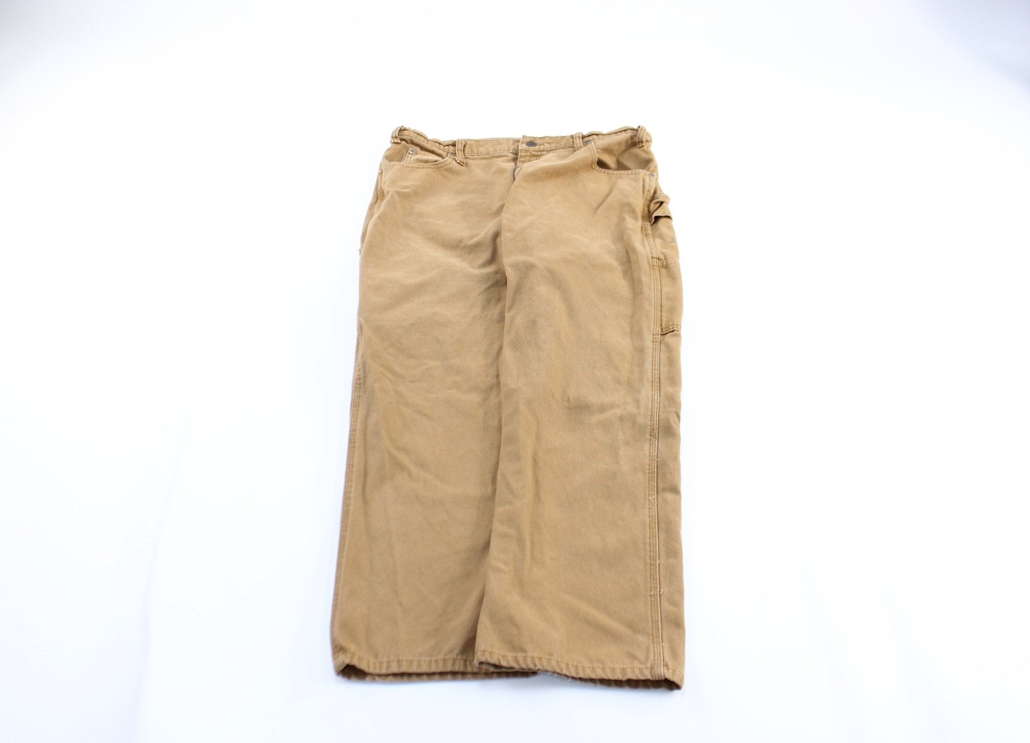 Dickie's Logo Patch Tan Carpenter Pants - Pants/Shorts - Thrifted Threads