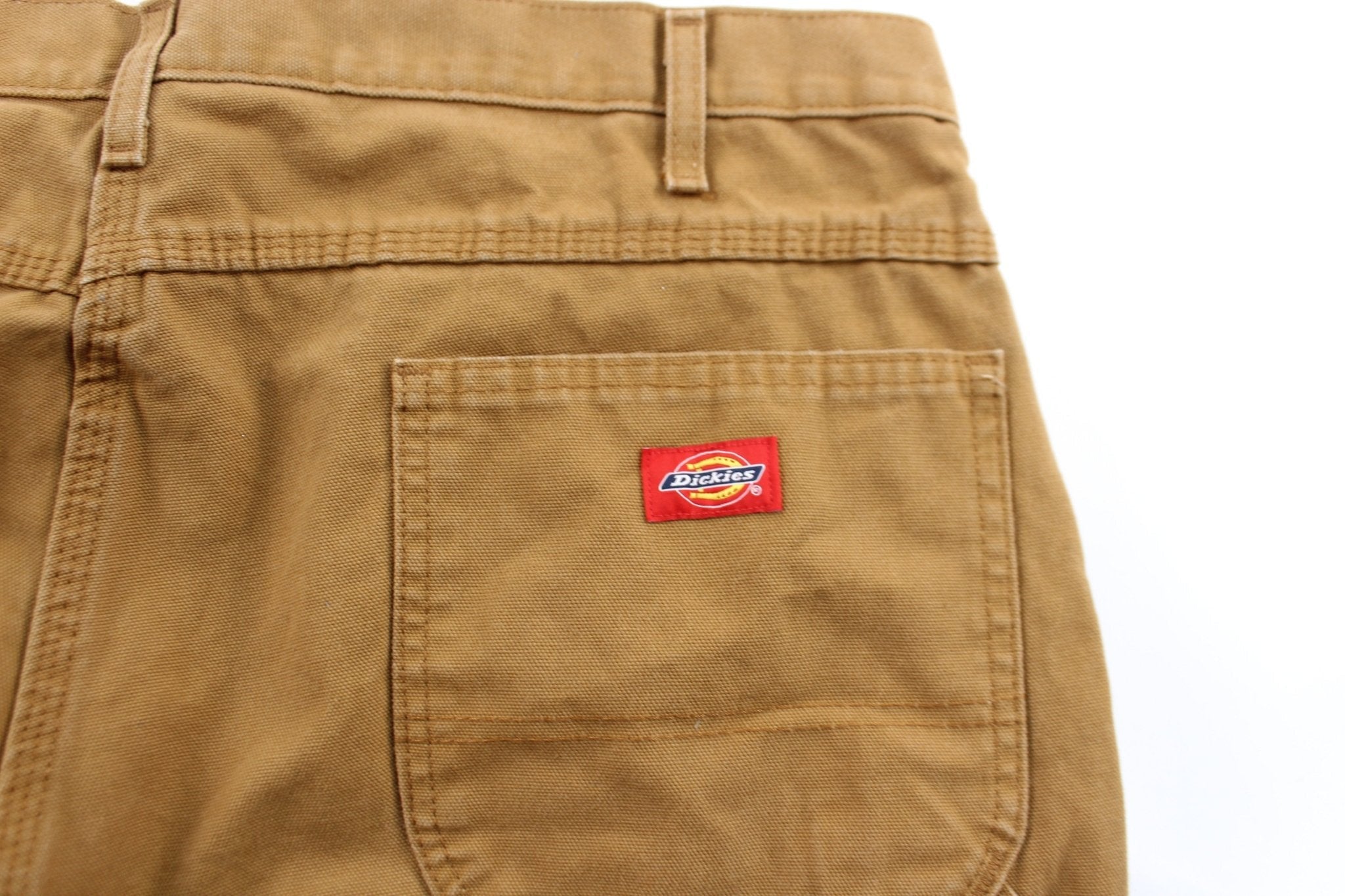 Dickie's Logo Patch Tan Carpenter Pants - Pants/Shorts - Thrifted Threads