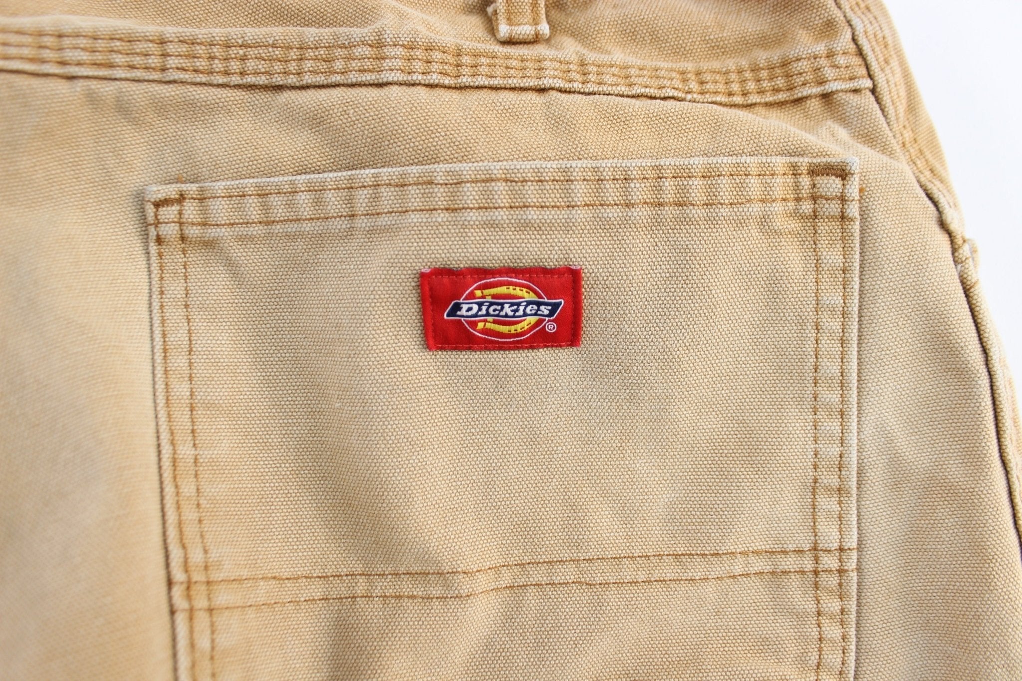 Dickie's Logo Patch Tan Carpenter Pants - Pants/Shorts - Thrifted Threads