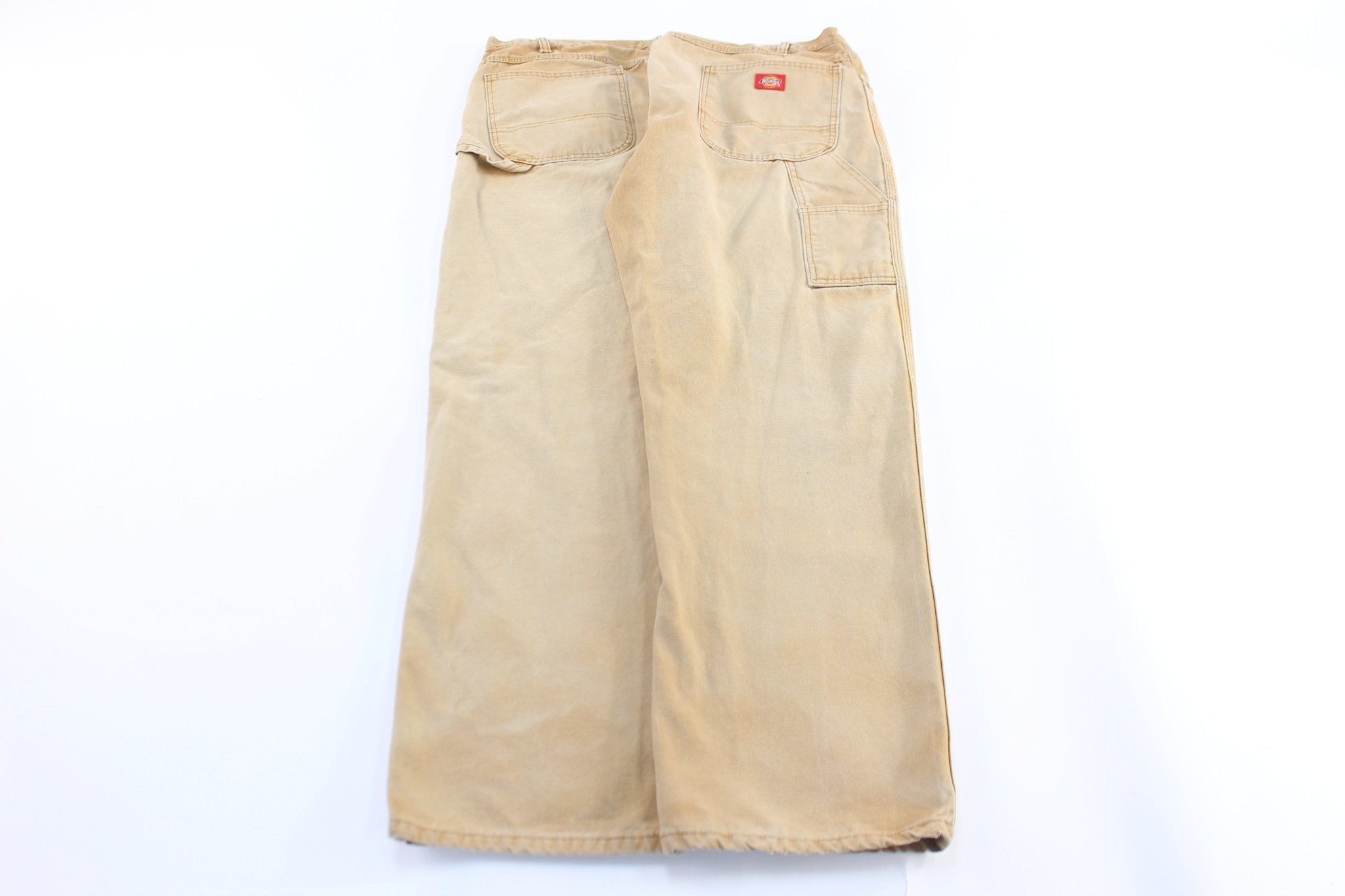 Dickie's Logo Patch Tan Carpenter Pants - Pants/Shorts - Thrifted Threads