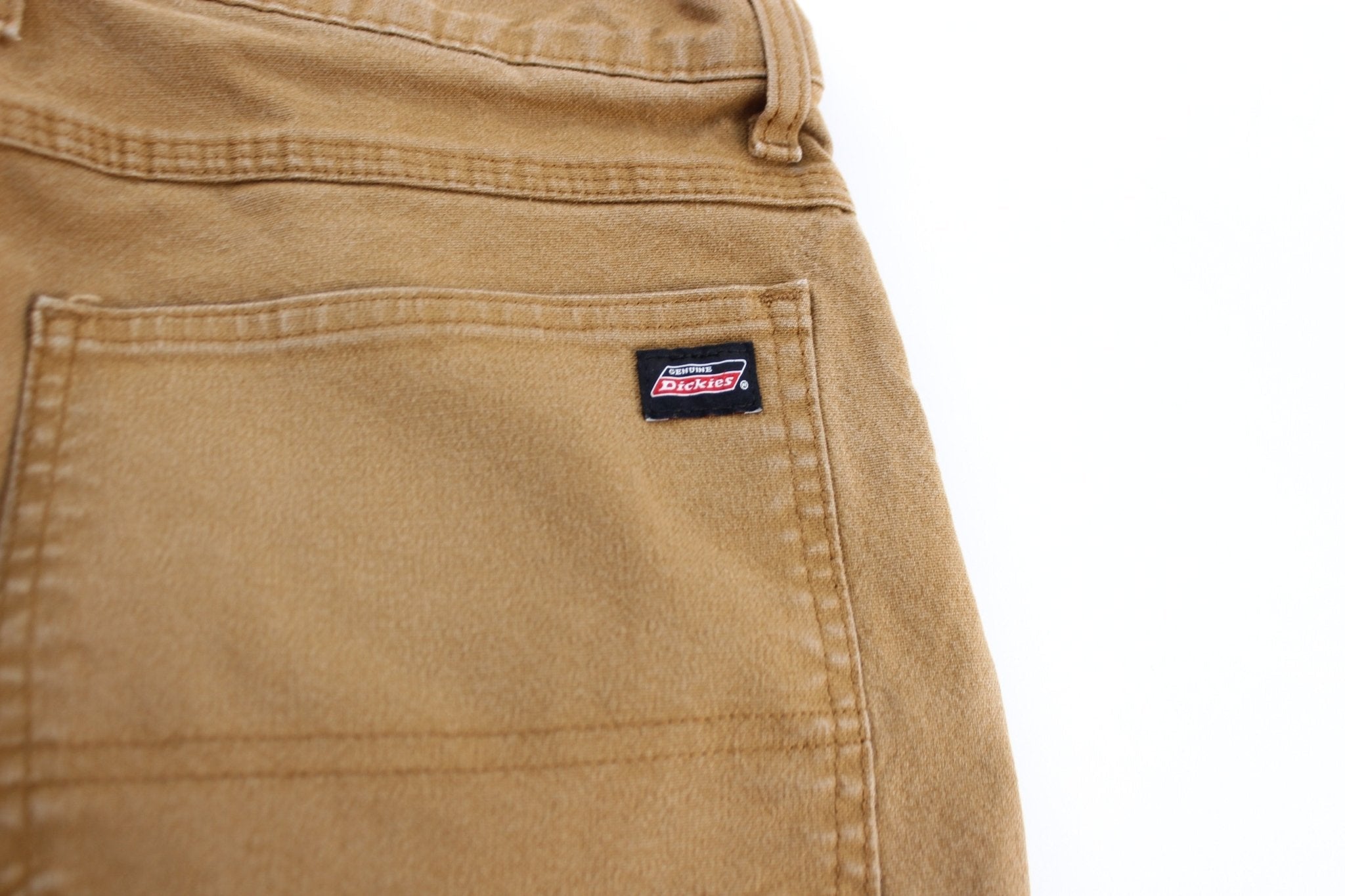 Dickie's Logo Patch Tan Carpenter Pants - Pants/Shorts - Thrifted Threads