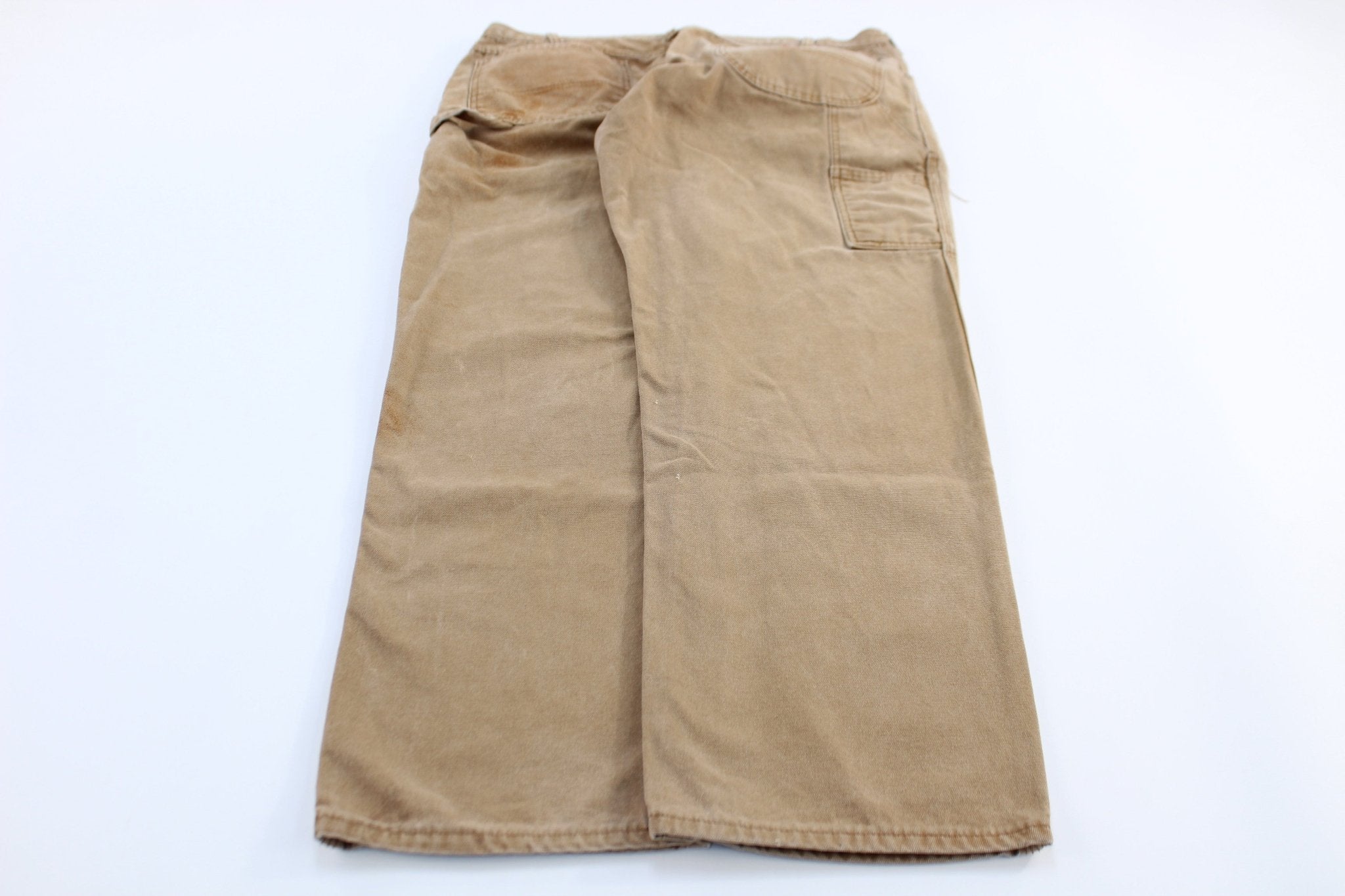 Dickie's Logo Patch Tan Carpenter Pants - Pants/Shorts - Thrifted Threads