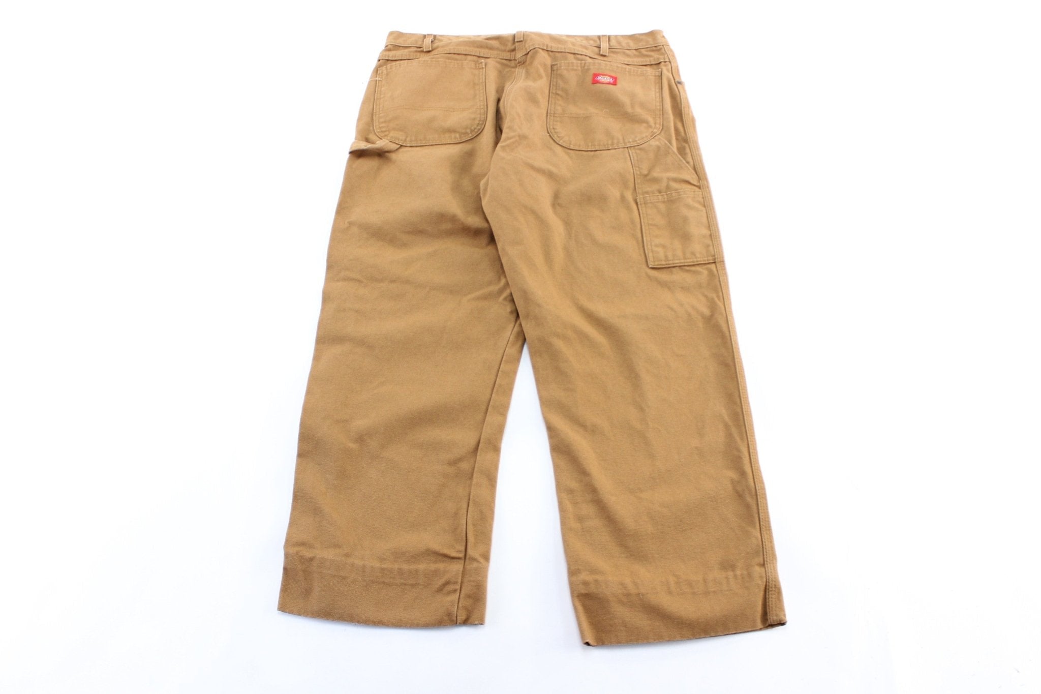 Dickie's Logo Patch Tan Carpenter Pants - Pants/Shorts - Thrifted Threads
