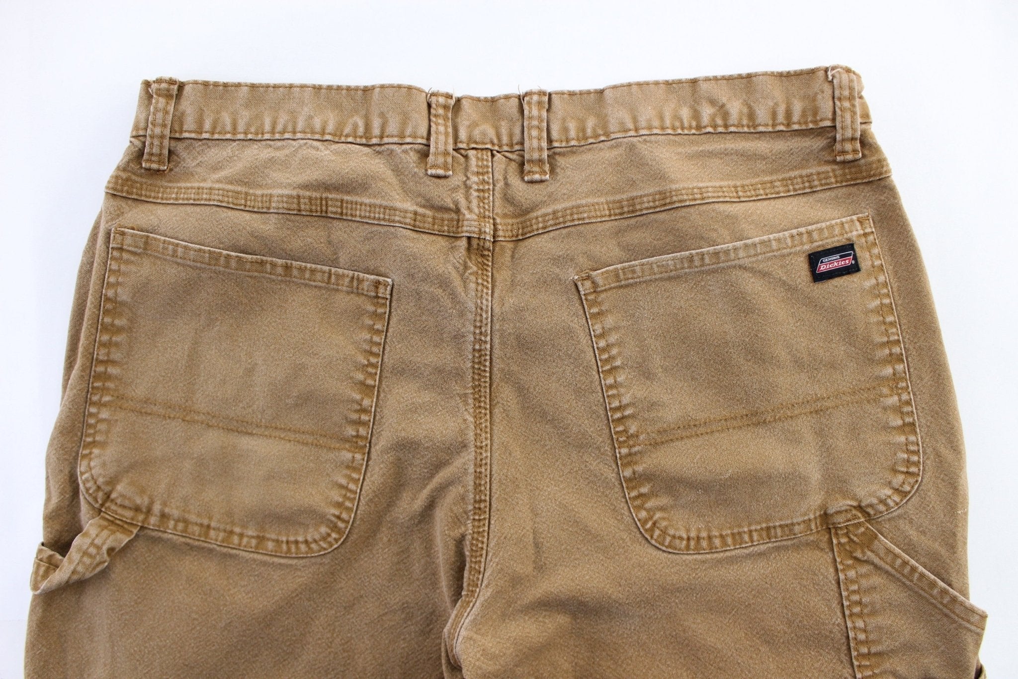 Dickie's Logo Patch Tan Carpenter Pants - Pants/Shorts - Thrifted Threads