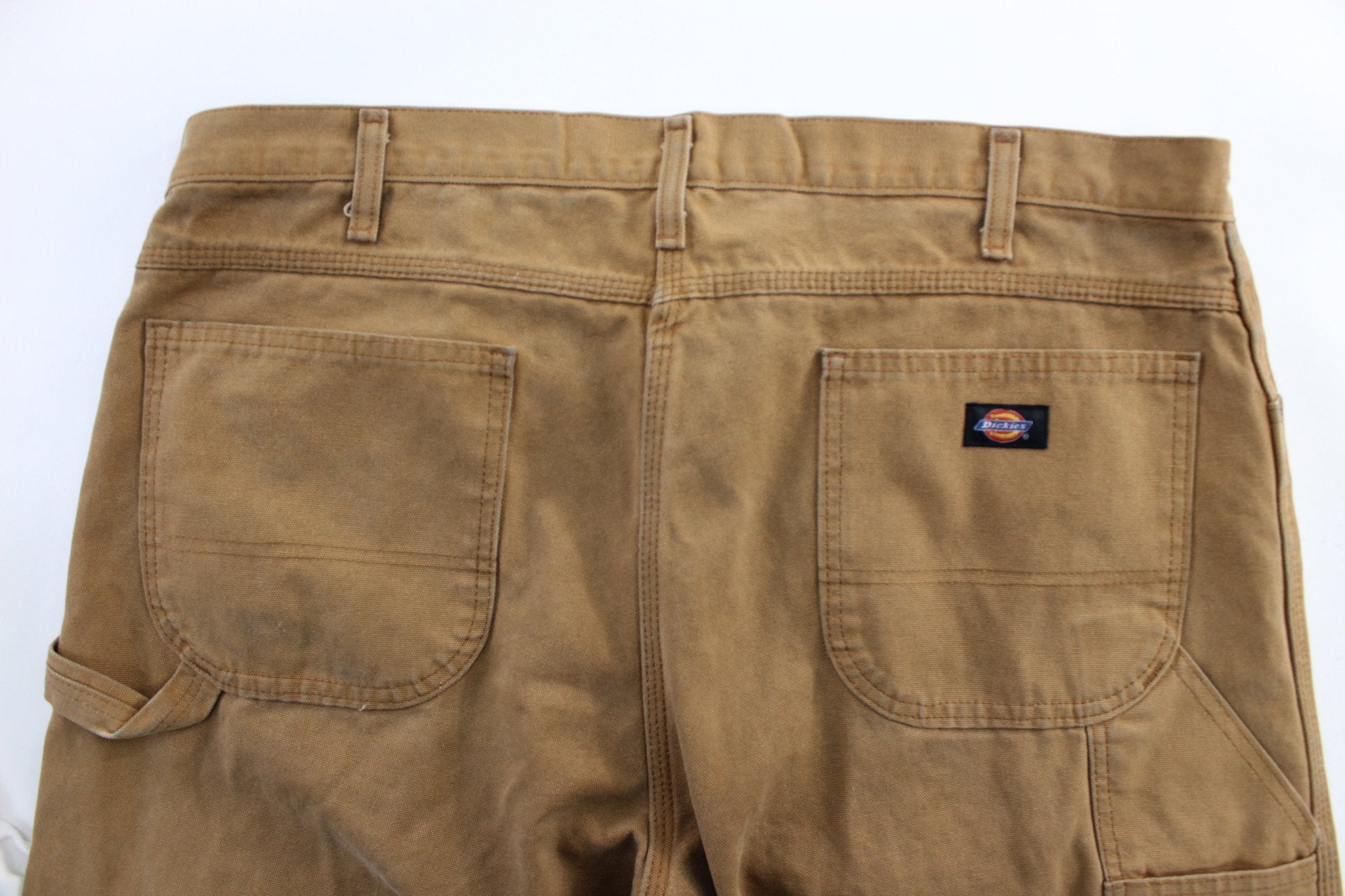 Dickie's Logo Patch Tan Carpenter Pants - Pants/Shorts - Thrifted Threads