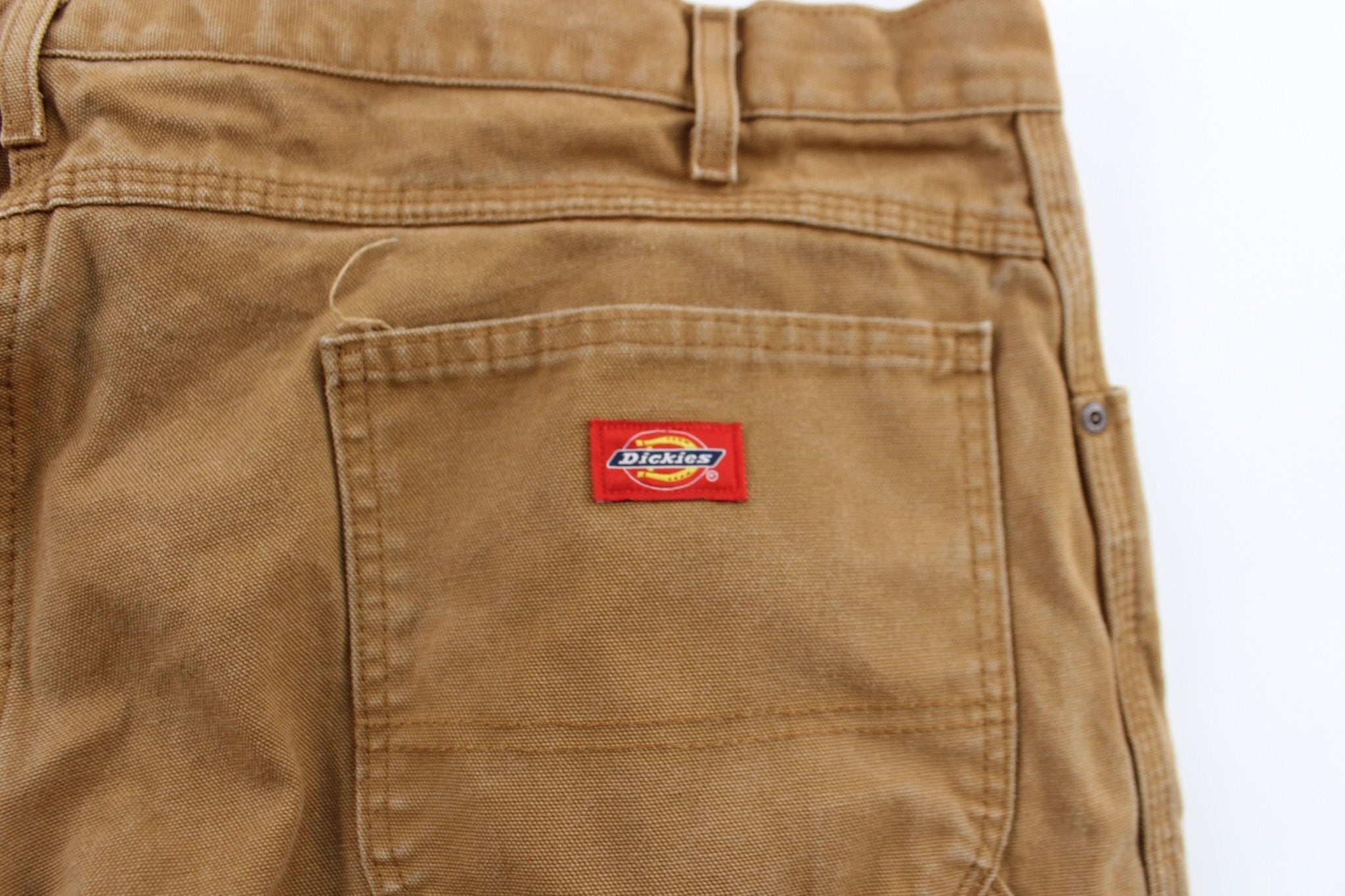 Dickie's Logo Patch Tan Carpenter Pants - Pants/Shorts - Thrifted Threads