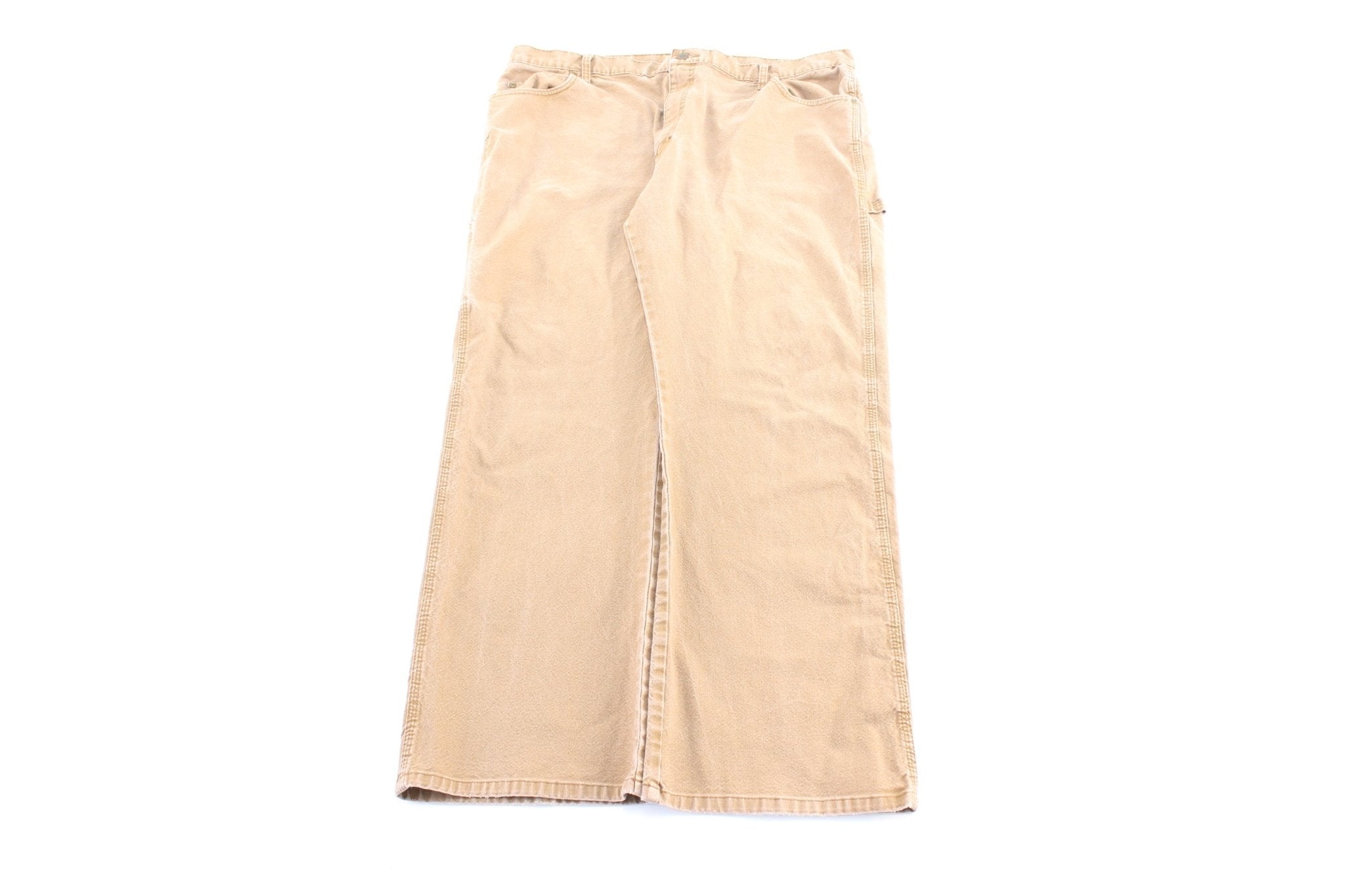 Dickie's Logo Patch Tan Carpenter Pants - Pants/Shorts - Thrifted Threads