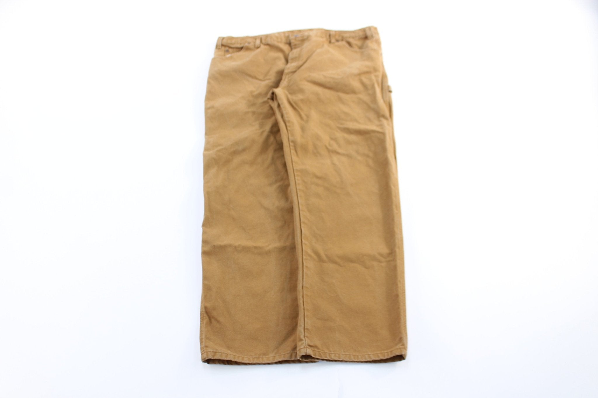 Dickie's Logo Patch Tan Carpenter Pants - Pants/Shorts - Thrifted Threads