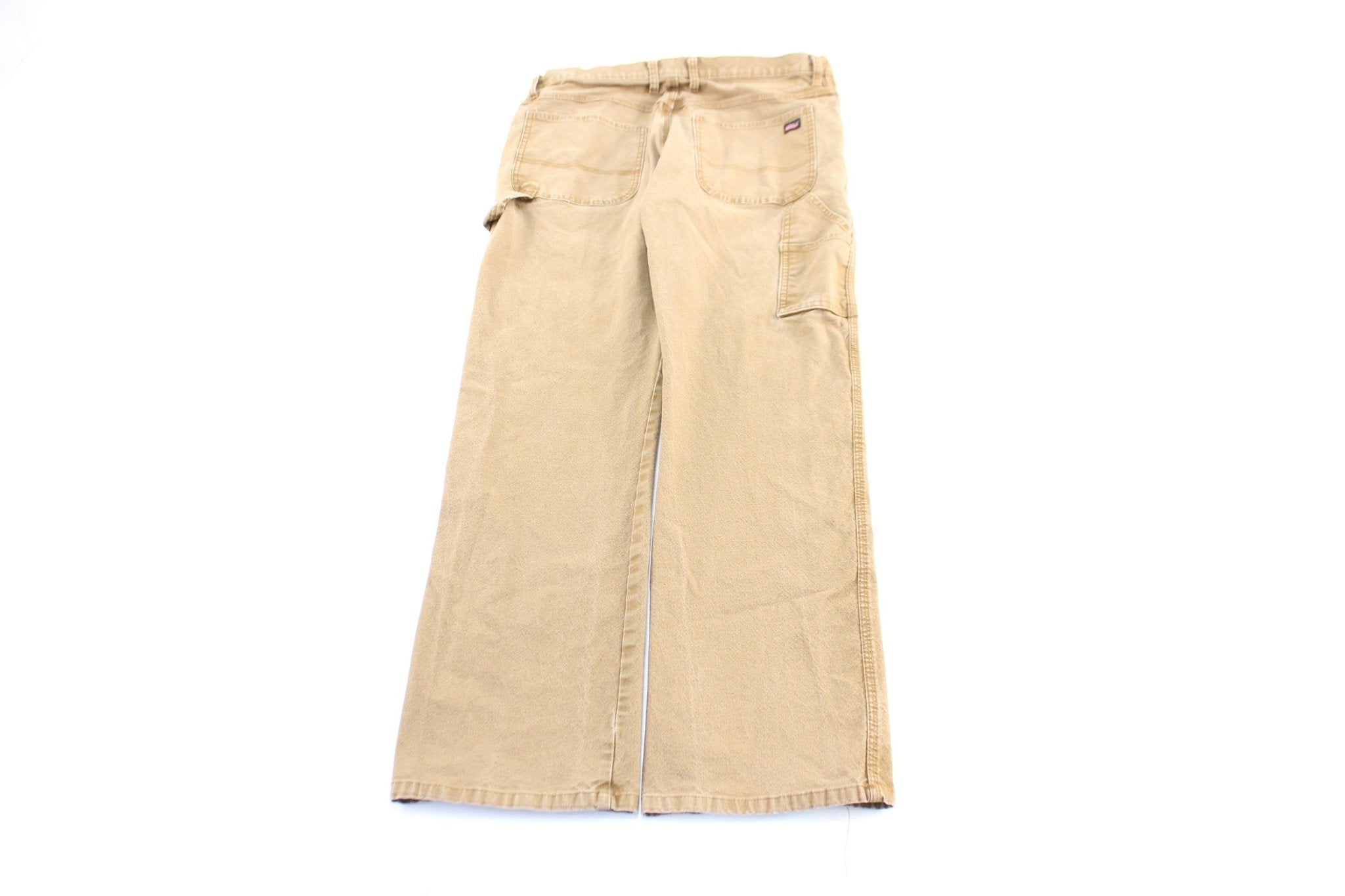 Dickie's Logo Patch Tan Carpenter Pants - Pants/Shorts - Thrifted Threads