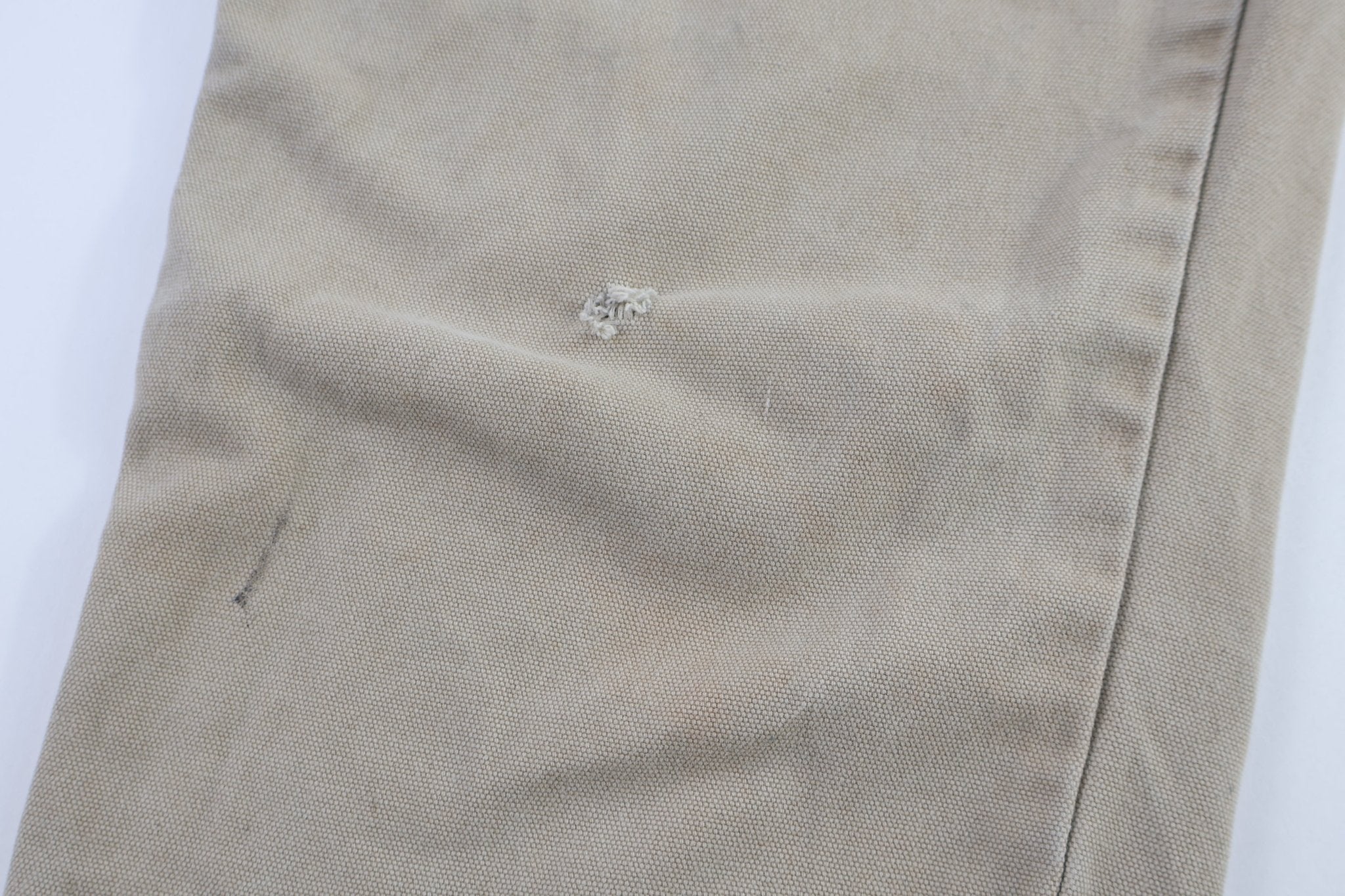 Dickies Logo Patch Tan Carputer Pants - pants - Thrifted Threads