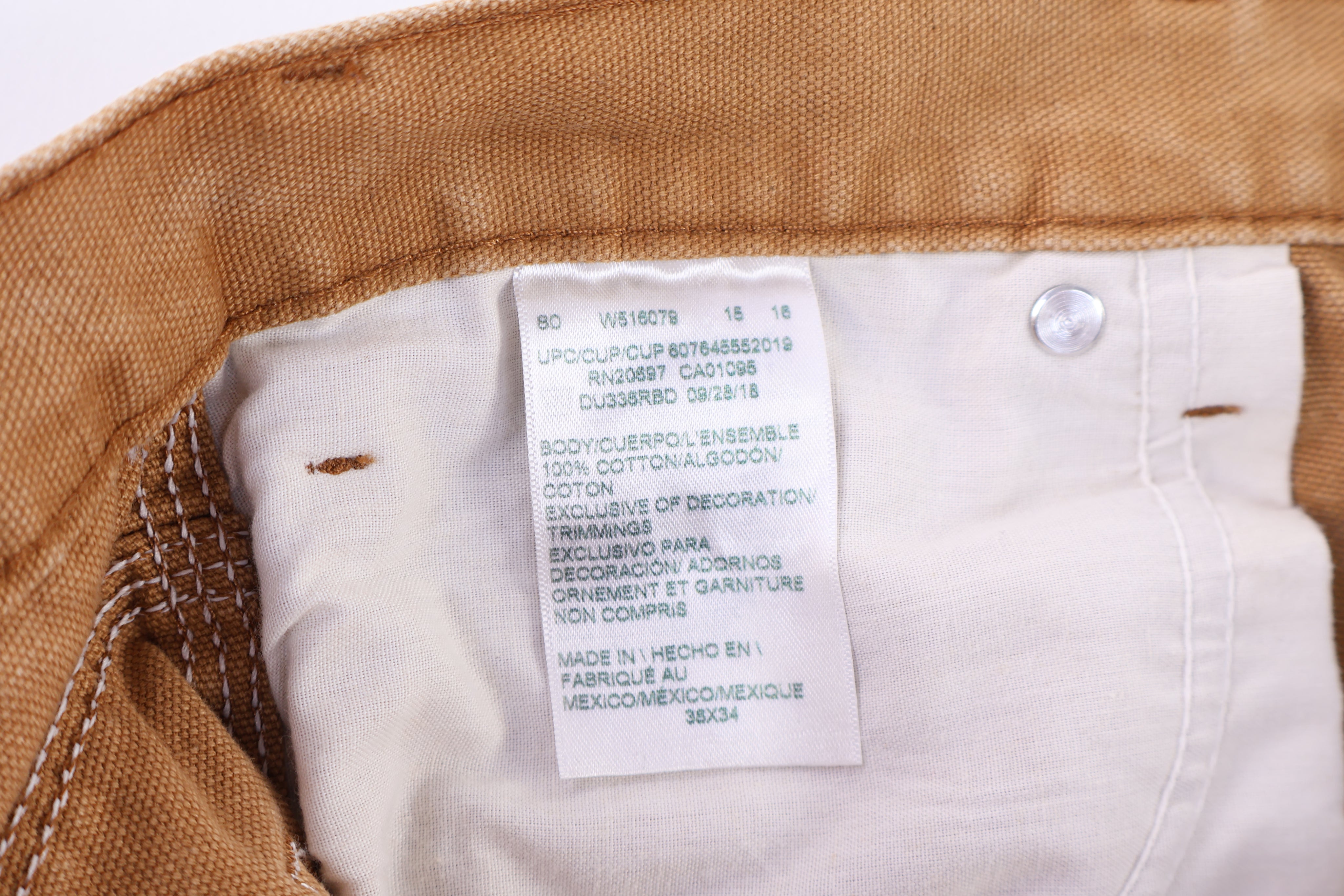 Dickies Logo Patch Tan Pants - Pants/Shorts - Thrifted Threads