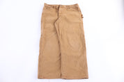 Dickies Logo Patch Tan Pants - Pants/Shorts - Thrifted Threads