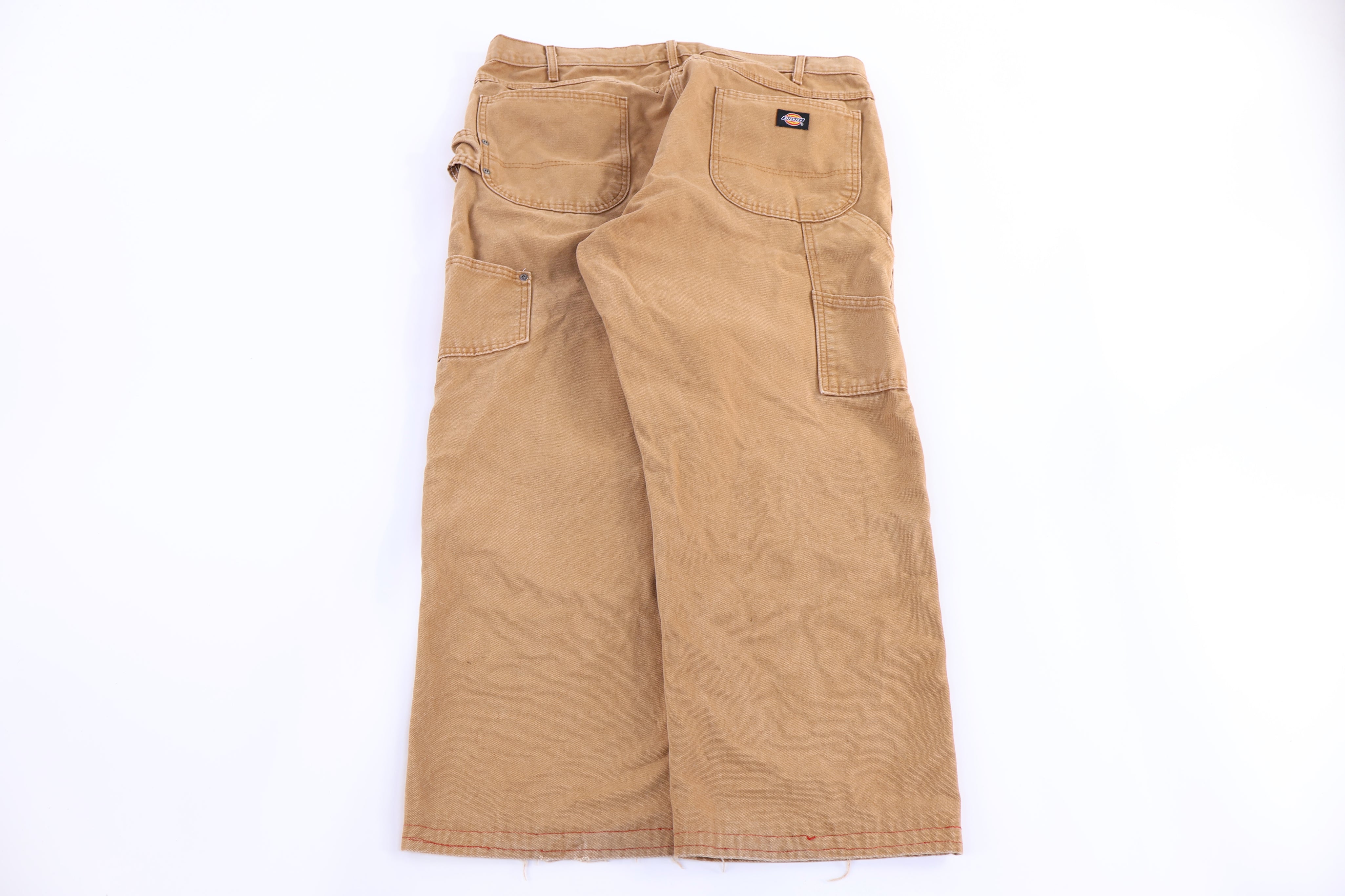 Dickies Logo Patch Tan Pants - Pants/Shorts - Thrifted Threads