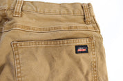 Dickie's Logo Patch Tan Workwear Pants - ThriftedThreads.com