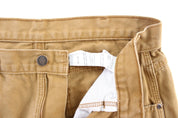 Dickie's Logo Patch Tan Workwear Pants - ThriftedThreads.com