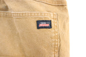 Dickie's Logo Patch Tan Workwear Pants - Pants/Shorts - Thrifted Threads
