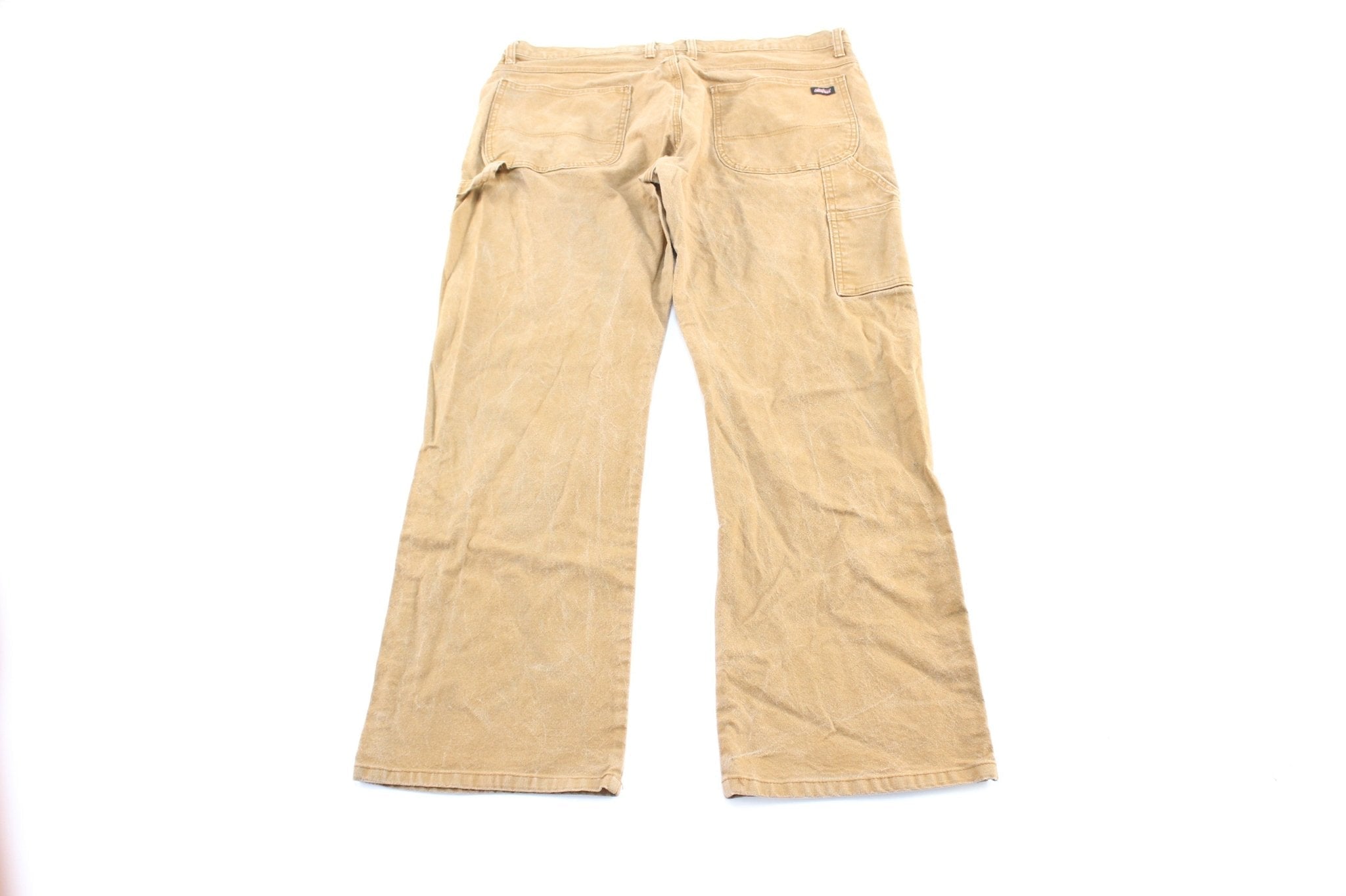 Dickie's Logo Patch Tan Workwear Pants - Pants/Shorts - Thrifted Threads