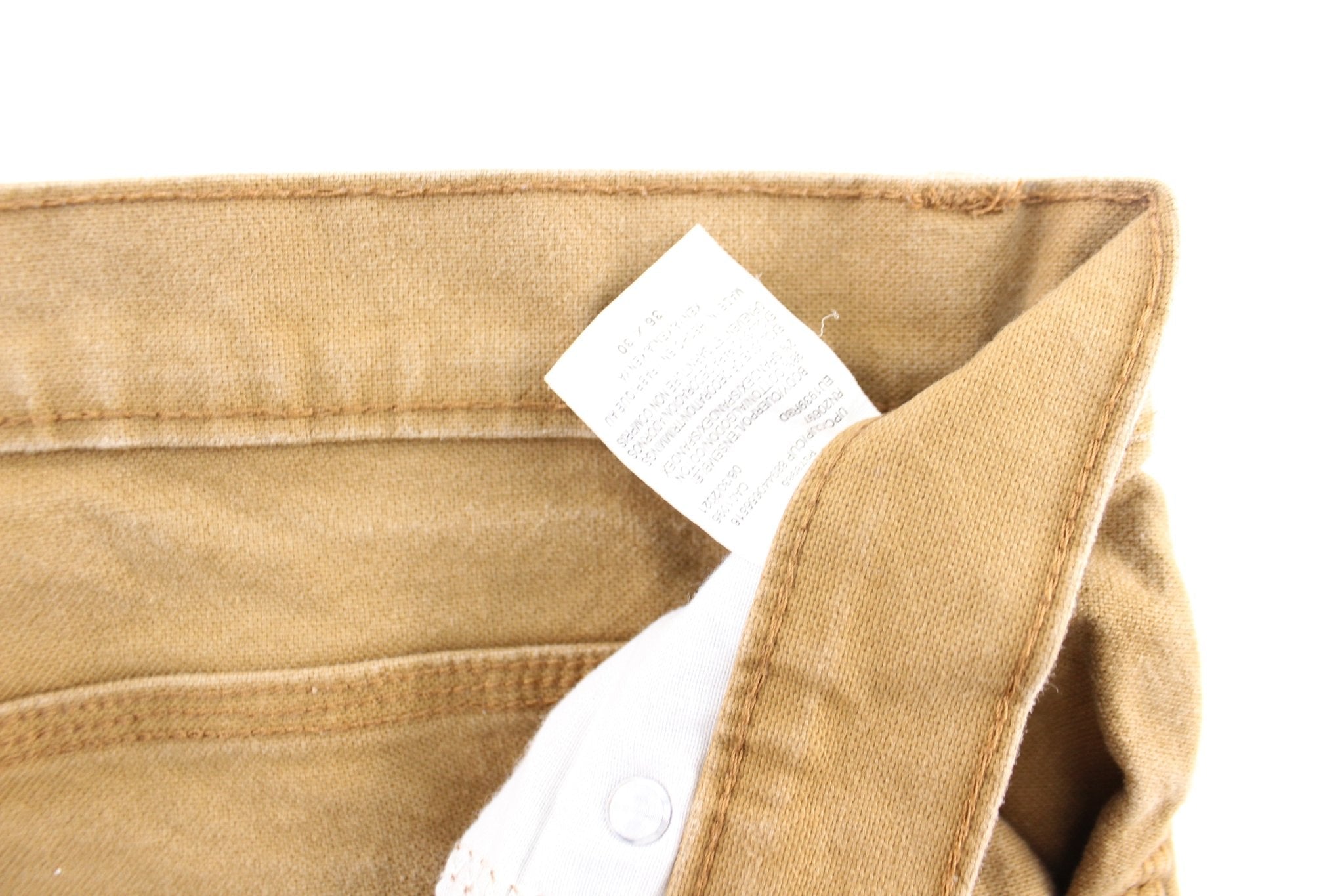 Dickie's Logo Patch Tan Workwear Pants - Pants/Shorts - Thrifted Threads