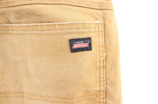 Dickie's Logo Patch Tan Workwear Pants - Pants/Shorts - Thrifted Threads