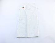 Dickie's Logo Patch White Carpenter Pants - ThriftedThreads.com