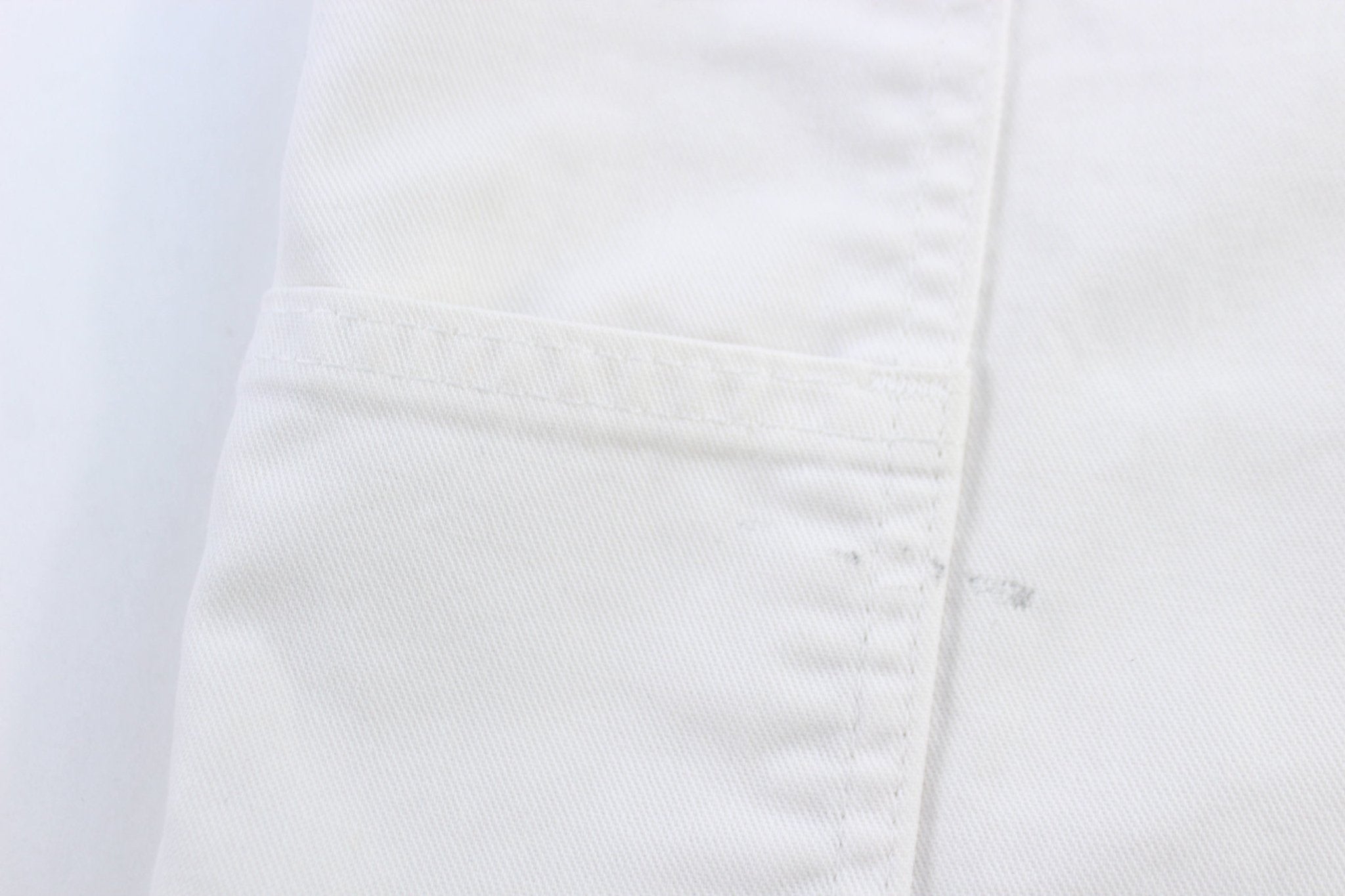 Dickies Logo Patch White Carpenter Pants - pants - Thrifted Threads