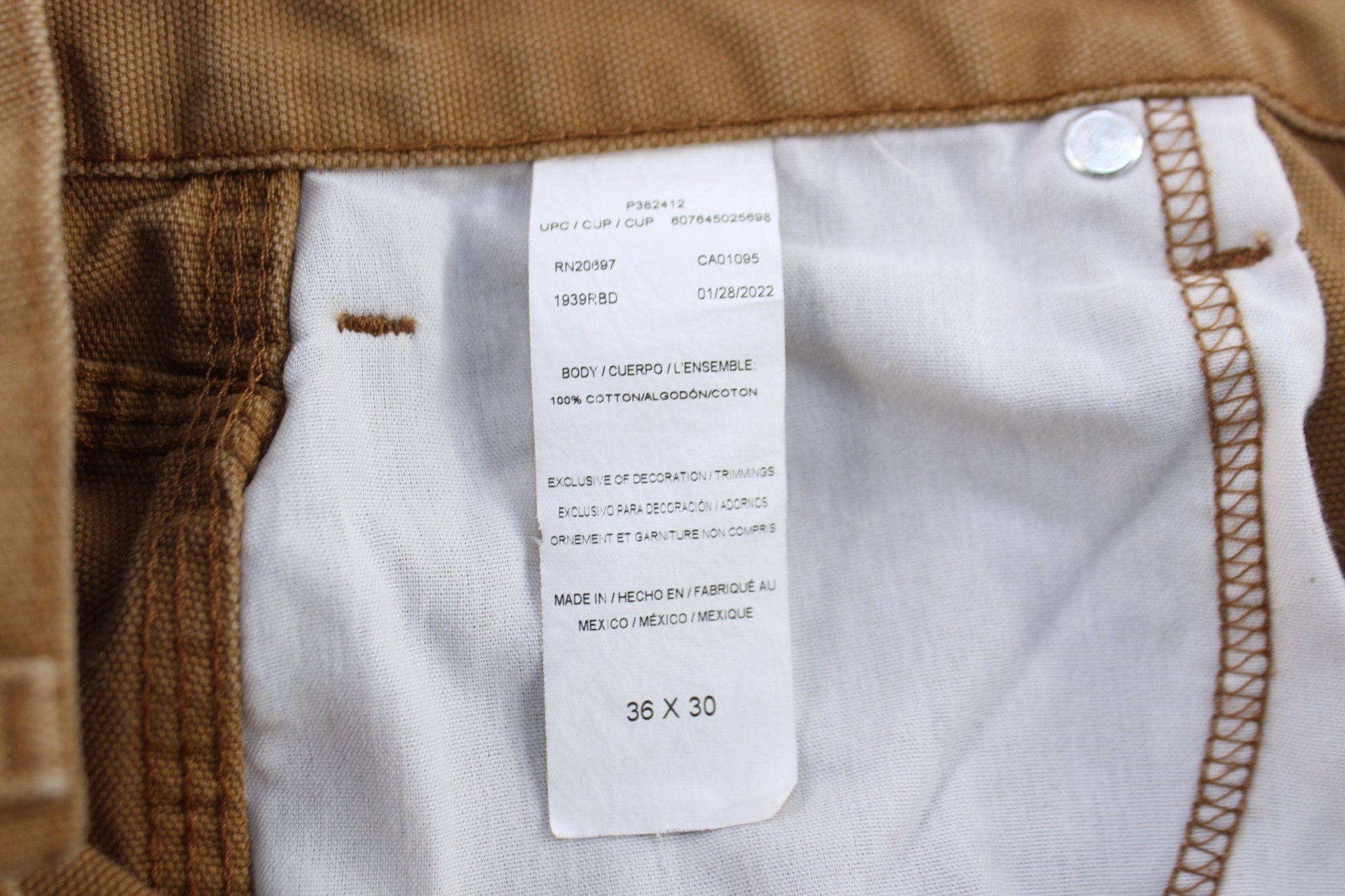 Dickie's Tan Carpenter Pants - Pants/Shorts - Thrifted Threads
