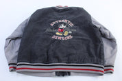 Disney Store Embroidered Mickey Mouse Zip Up Jacket - ThriftedThreads.com