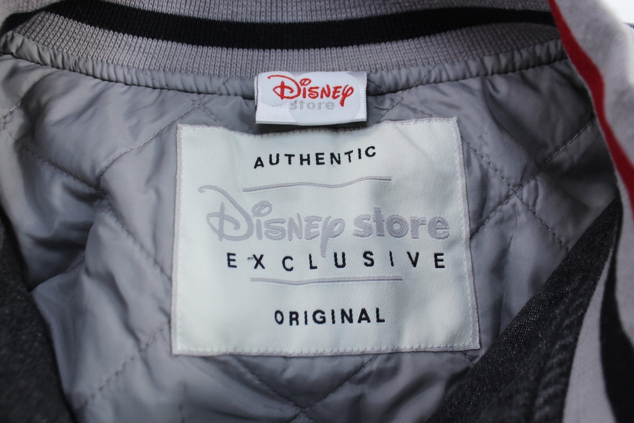 Disney Store Embroidered Mickey Mouse Zip Up Jacket - ThriftedThreads.com