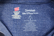 Disneyland Mickey Mouse Graphic Full Zip Hoodie - ThriftedThreads.com
