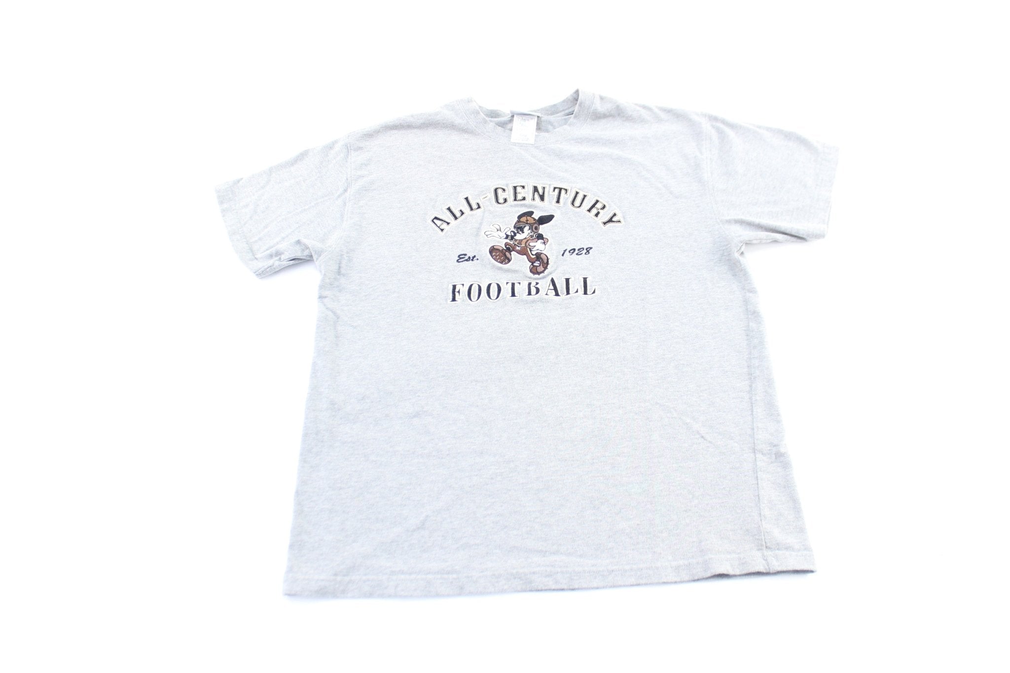 Disneyland Resort Embroidered All - Century Football T-Shirt - ThriftedThreads.com