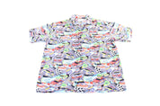 Dolores of Orlando Racing All Over Print Button Down Shirt - Button Ups/Downs - Thrifted Threads