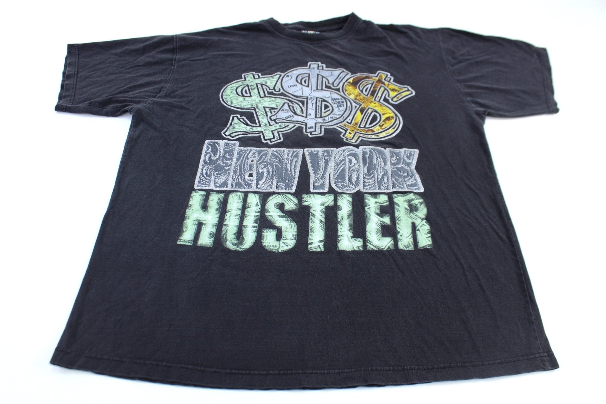 Dtek Jeans New York Hustler Cash T-Shirt - T-Shirts - Thrifted Threads