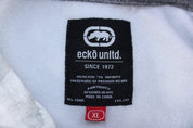 Ecko Unlimited All Over Graphic Pullover Hoodie - Jackets - Thrifted Threads