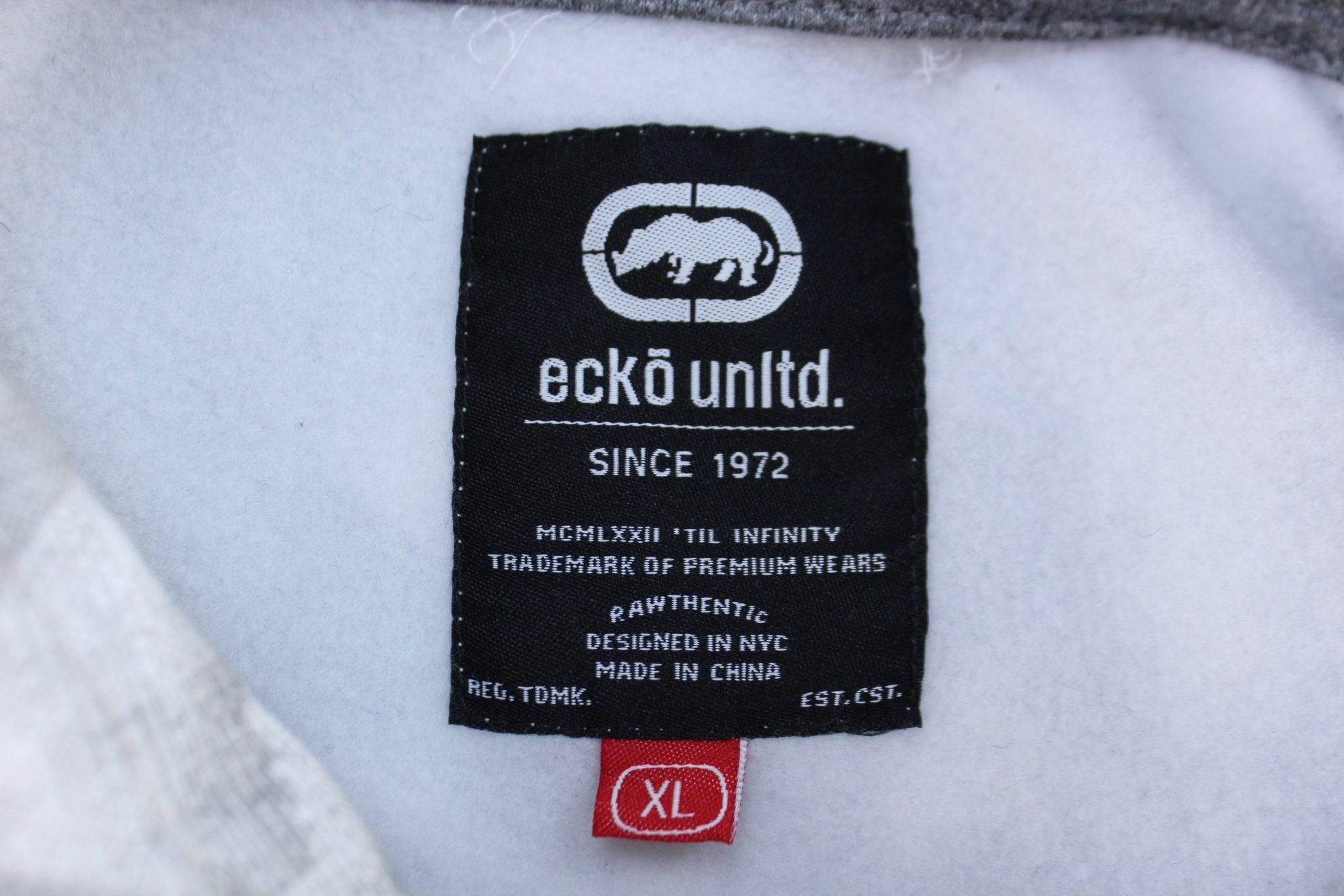 Ecko Unlimited All Over Graphic Pullover Hoodie - Jackets - Thrifted Threads