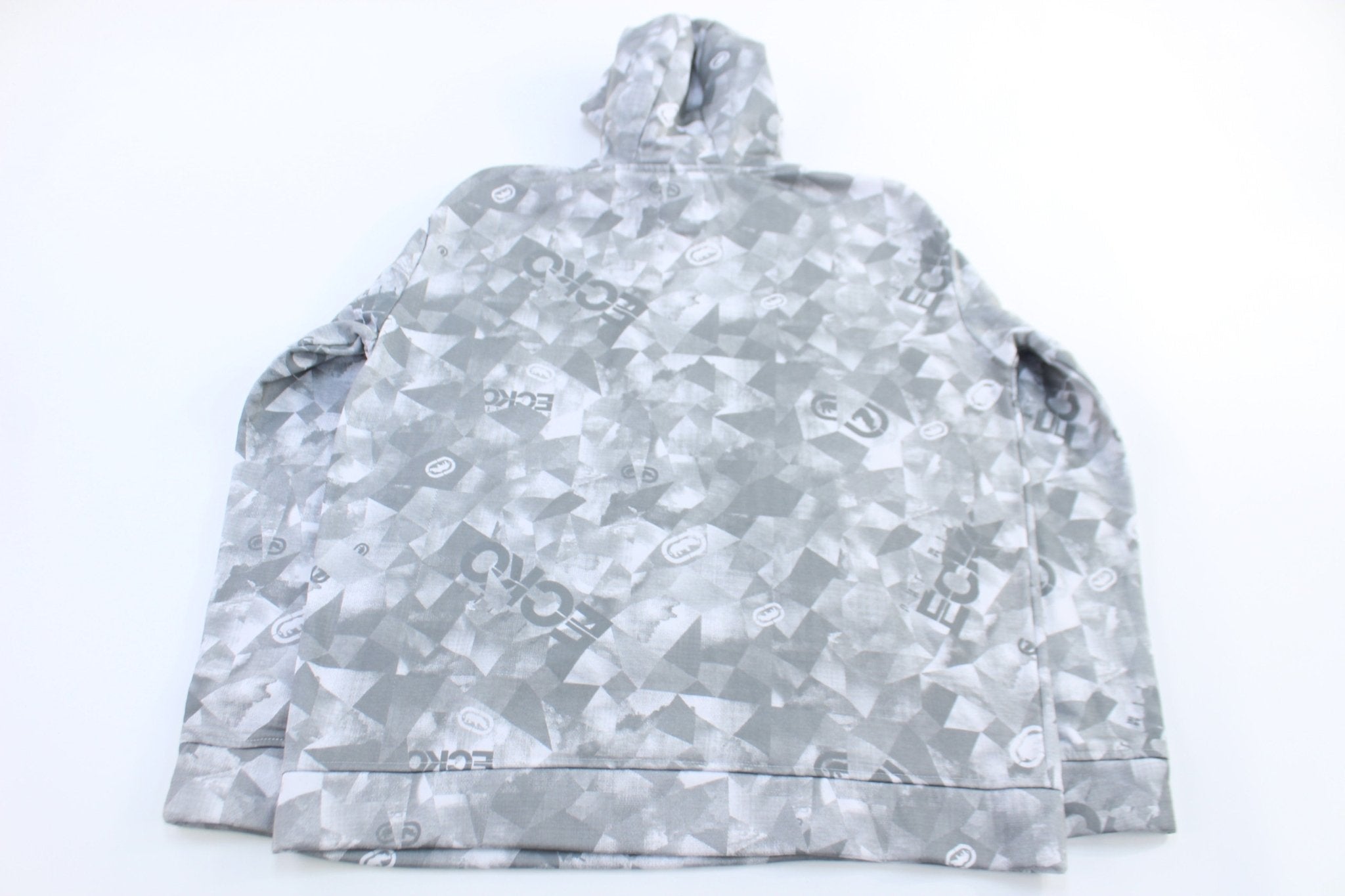 Ecko Unlimited All Over Graphic Pullover Hoodie - Jackets - Thrifted Threads