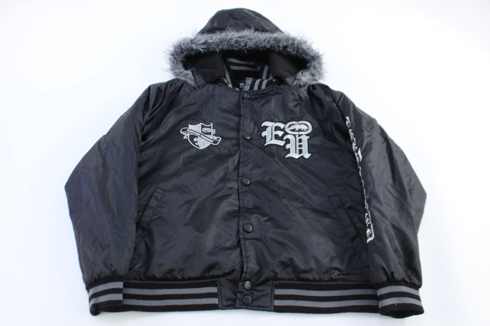 Ecko Unlimited Black Full Zip Jacket - Jacket - Thrifted Threads