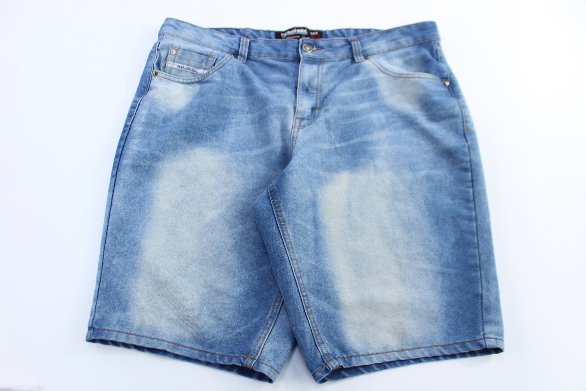 Ecko Unlimited Light Wash Denim Shorts - Pants/Shorts - Thrifted Threads