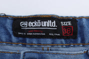 Ecko Unlimited Light Wash Denim Shorts - Pants/Shorts - Thrifted Threads