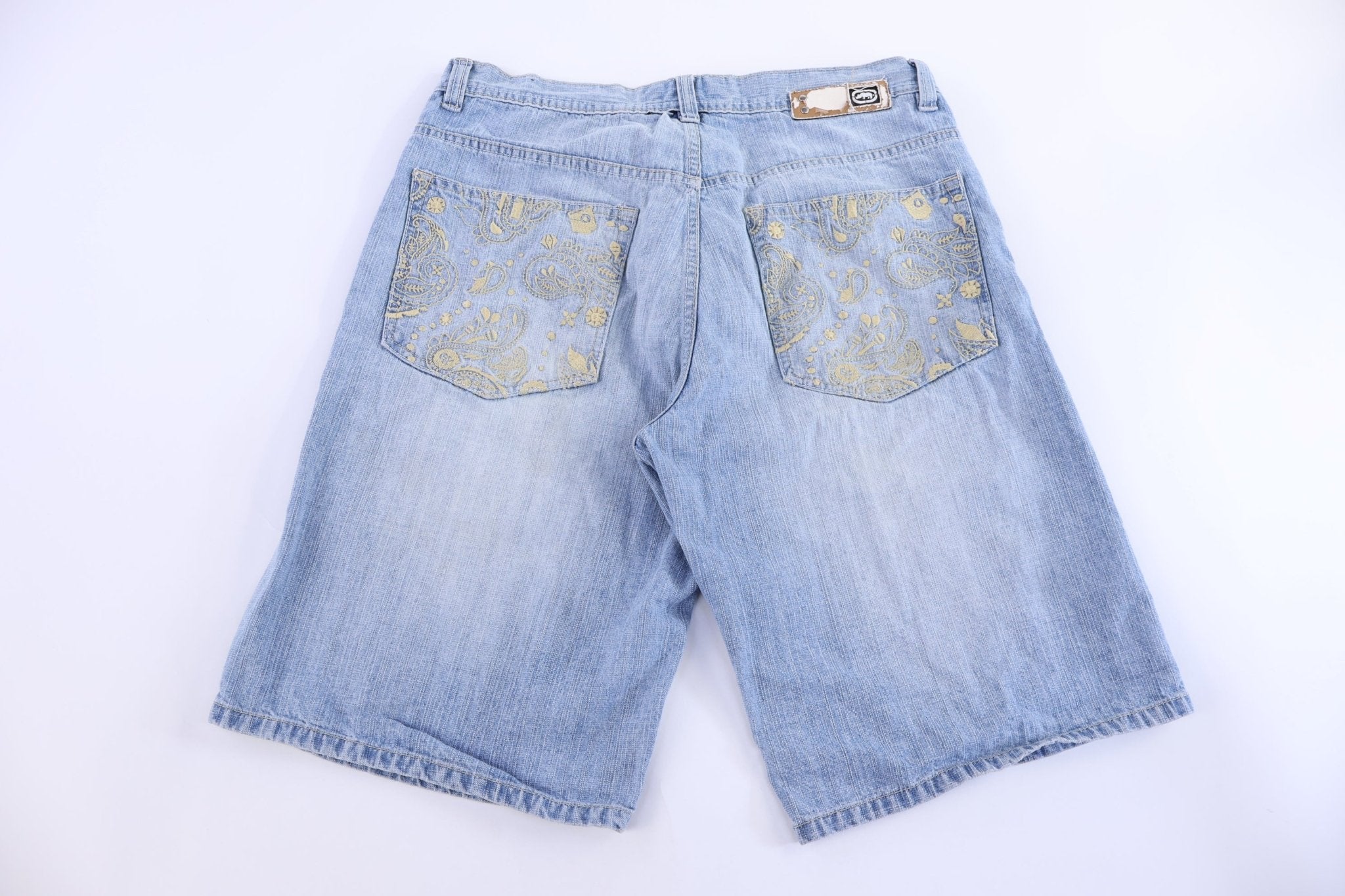 Ecko Unlimited Light Wash Denim Shorts - Pants/Shorts - Thrifted Threads