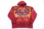 Ecko Unlimited Logo Graphic Red Full Zip Jacket - Jacket - Thrifted Threads