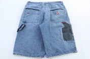 Ecko Unlimited Medium Wash Denim Shorts - Pants/Shorts - Thrifted Threads