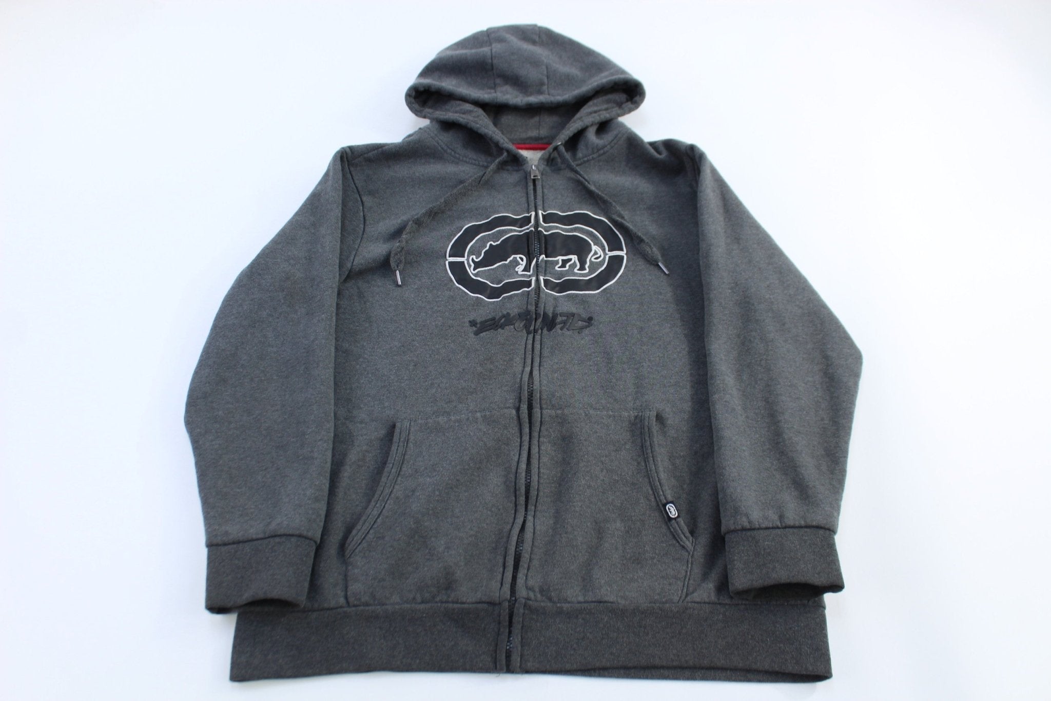 Ecko Unlt Grey Full Zip Jacket - Jacket - Thrifted Threads