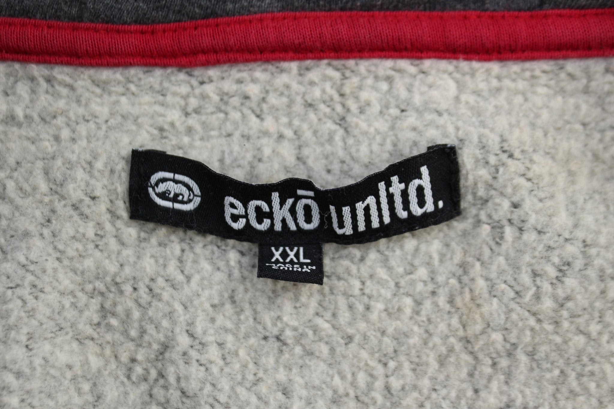 Ecko Unlt Grey Full Zip Jacket - Jacket - Thrifted Threads