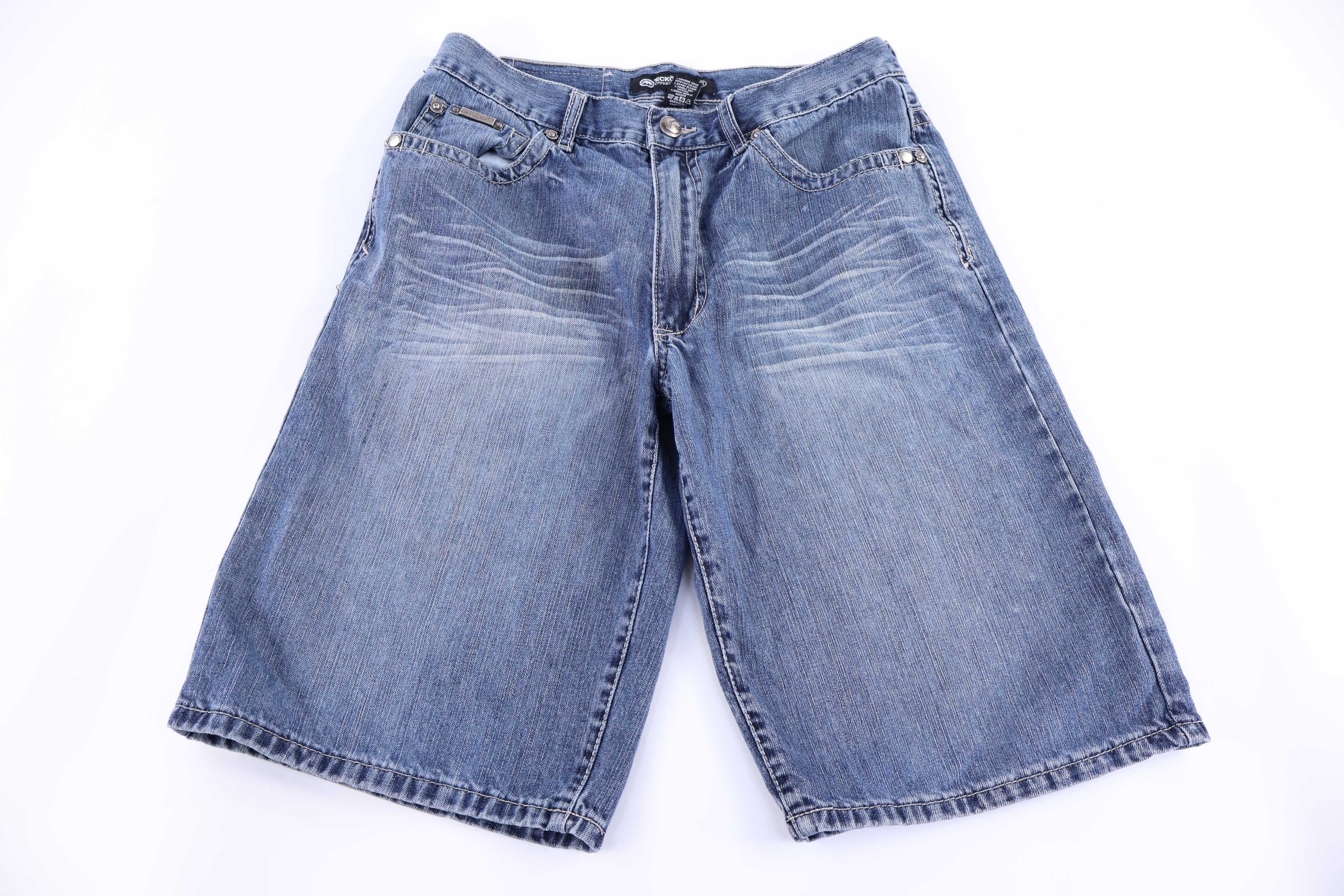 Ecko Unltd Dark Wash Denim Shorts - Pants/Shorts - Thrifted Threads