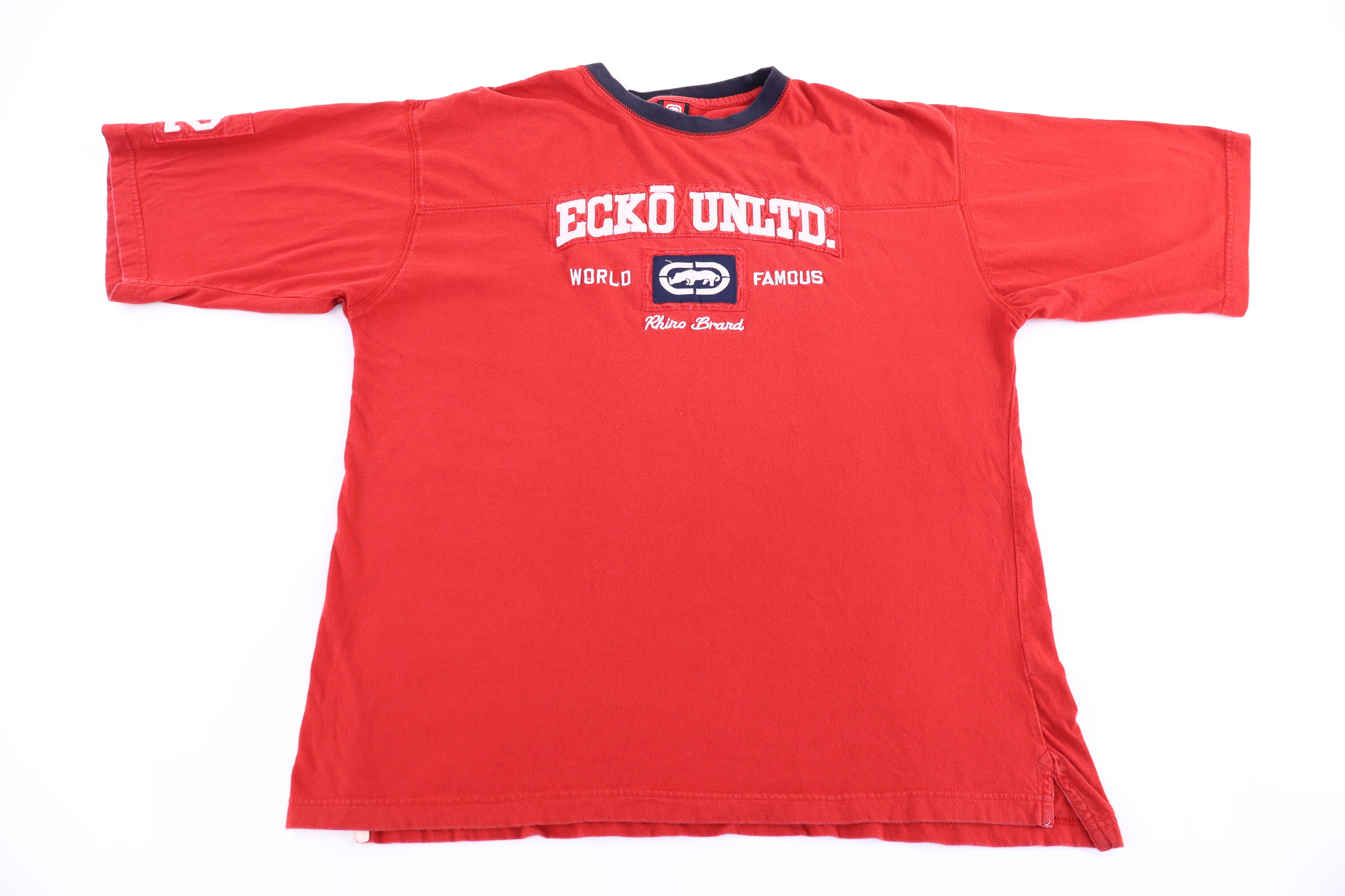 Ecko Unltd Embroidered T-shirt - Shirts & Tops - Thrifted Threads
