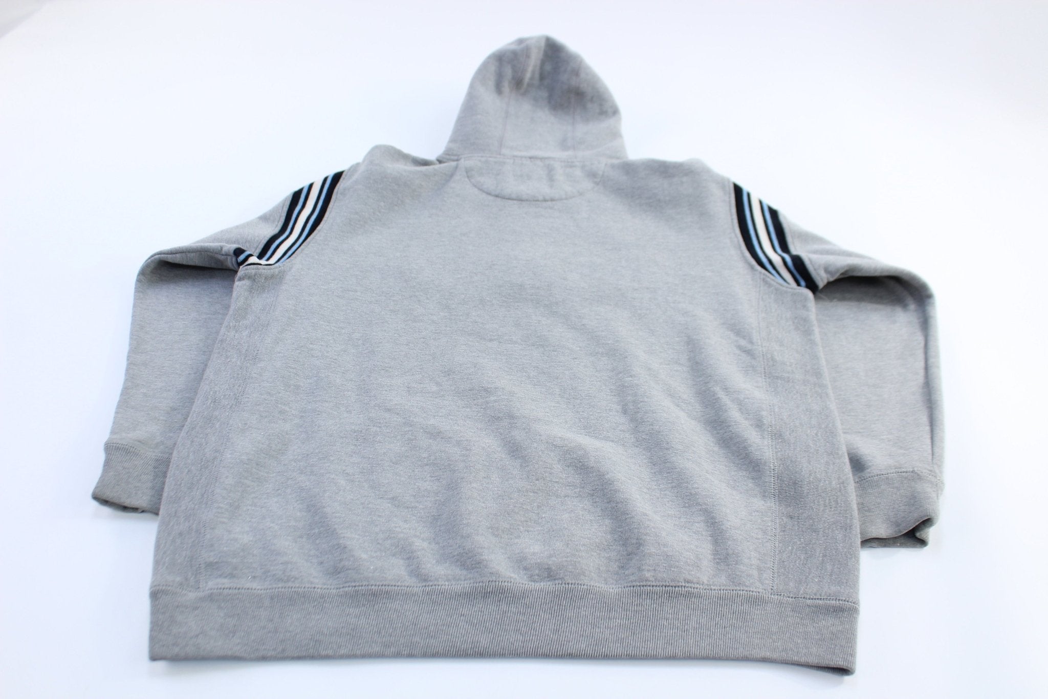 Ecko Unltd Evilution Embroidered Grey Pullover Hoodie - ThriftedThreads.com