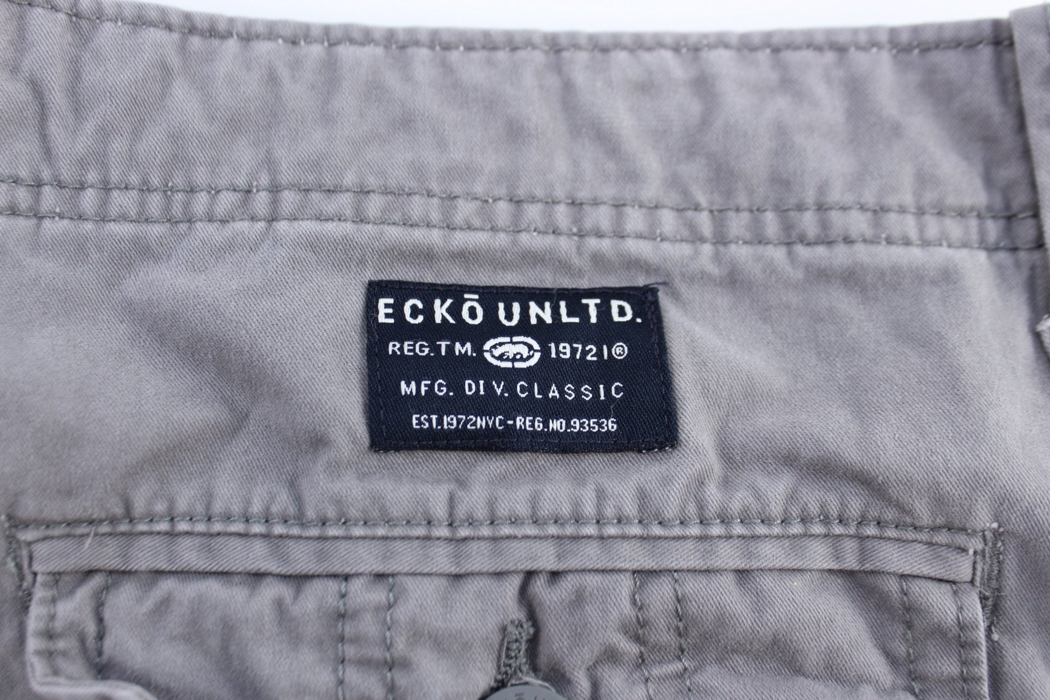 Ecko Unltd. Grey Cargo Shorts - ThriftedThreads.com