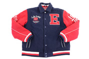Ecko Unltd Red & Blue Varsity Jacket - Jacket - Thrifted Threads