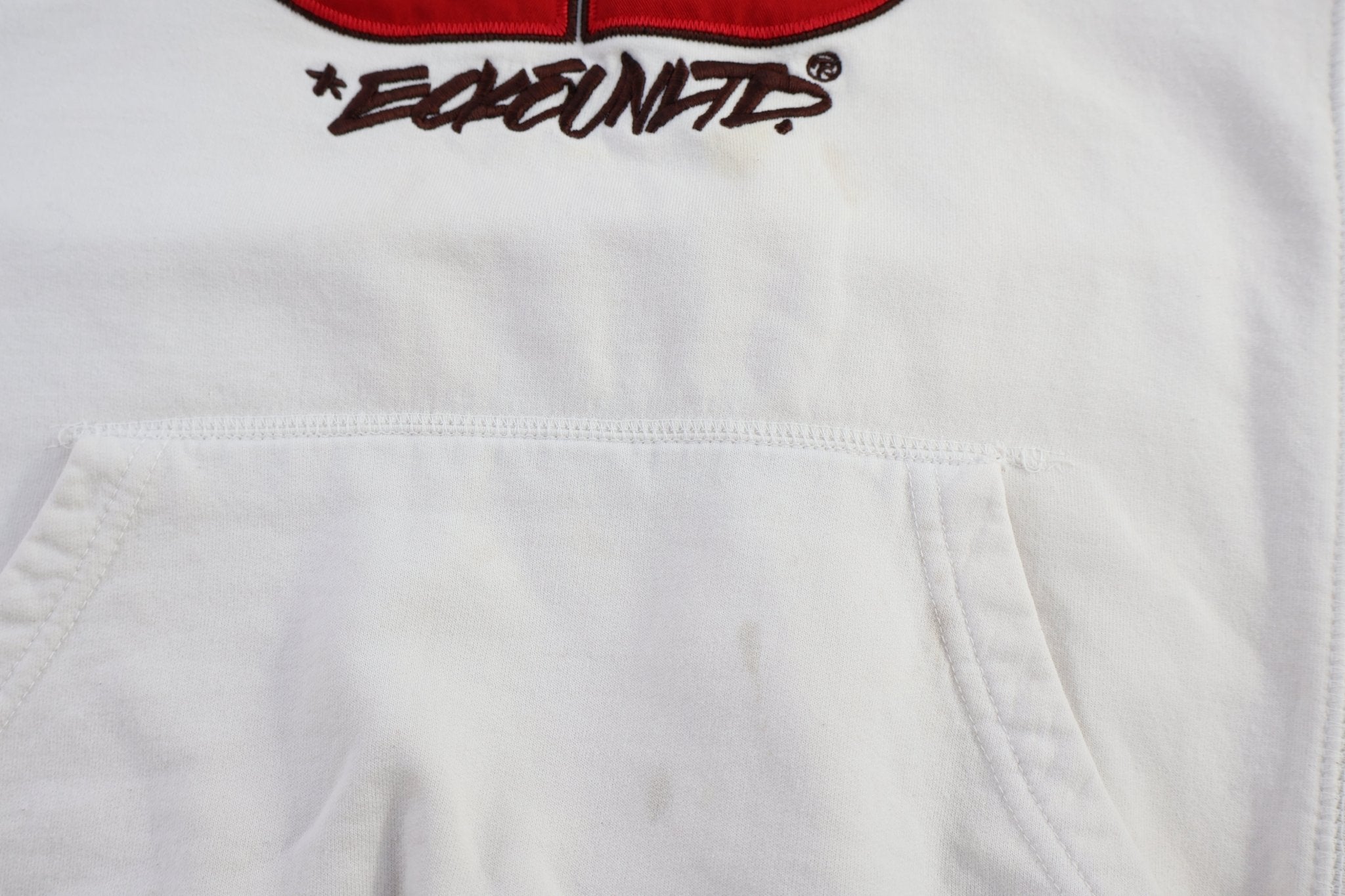 Ecko Unltd White Pullover Hoodie - Sweatshirt - Thrifted Threads