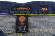 Ed Hardy Dark Wash Denim Jeans - pants - Thrifted Threads